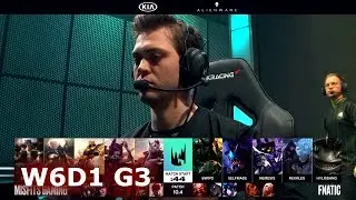 Misfits vs Fnatic | Week 6 Day 1 S10 LEC Spring 2020 | MSF vs FNC W6D1