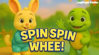 Spinning Song for Kids | Dance and Movement Fun | Wonderwood 3D Cartoon | LeapBright Studios