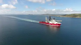 Seven Arctic - ariel (drone) view