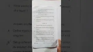 #SKMU Dumka Semester 1 2023/27 Question  #Physics Major paper
