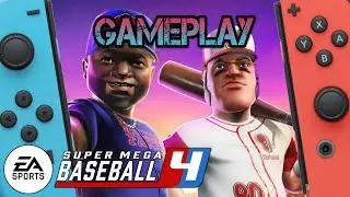 Super Mega Baseball 4 | Nintendo Switch Gameplay