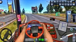 Bus Simulator Ultimate: Mercedes Bus Realistic Driving - Android Gameplay