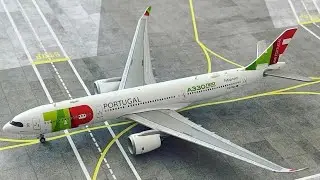 [MODEL REVIEW] TAP Air Portugal - Airbus A330-900neo &bull; JC Wings 1:400