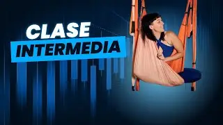 YOGA AÉREO, CLASE INTERMEDIA SILENCIOSA
