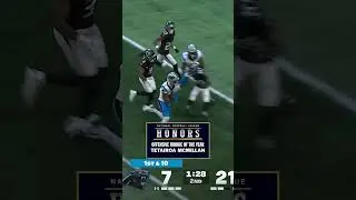 NFL HONORS OROY FINALISTS: Tetairoa McMillan