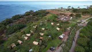 Camp Olowalu Maui 4K Drone View July 2021