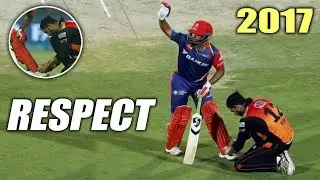 RESPECTFUL and MAGNIFICENT Moments in INDIAN CRICKET - CRICKET RESPECT 2017 !!