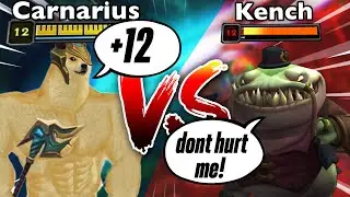 BENCH THAT KENCH! Rank 1 Nasus TERMINATES Tahm Kench Toplane S13 | Carnarius | League of Legends