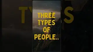 There are only three types of people in your life | Stoicism | Stoic wisdom