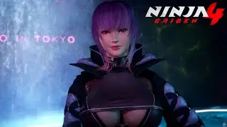 Ayane Cameo Scenes English & Japanses Dub | Ninja Gaiden 4