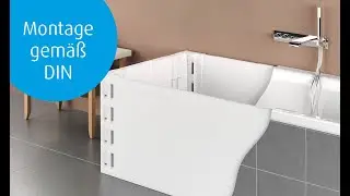 Montage Poresta Next gem&auml;&szlig; DIN (DE)