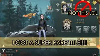 Lifeafter 🌺 I GOT ONE OF THE RAREST TITLES IN THE GAME