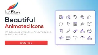 FREE Download Unlimited Animated Customized Icons in SVG & JSON | Vector | be Ryzel