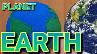 Handmade EARTH🌎 / Felt Planet Toy / Home Decor