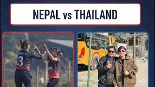 Icc women’s T20 World Cup qualifier ✨ Nepal🇳🇵vs Thailand 🇹🇭 