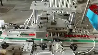 Automatic 5 head bottle cap wad insertion machine
