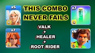 This Valkyrie + Healer + Root Rider Combo Never Gets Old &mdash; Another Clean Triple! 💥⚔️TH17
