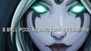 8 ball pool 4 February reward link  fire rooster +daily reward