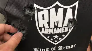 Sub 5lb NIJ level IV Body Armor. RMA Model 1199