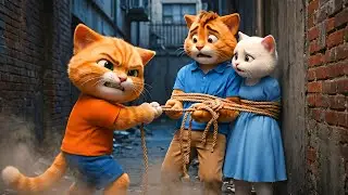 Cat Conflict: Why Is This Cat So Angry? 😡 | Funny Cat Animation