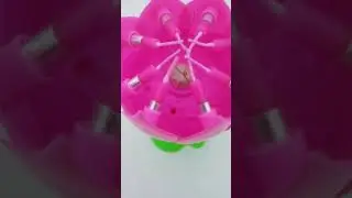 Lighting a musical birthday candle