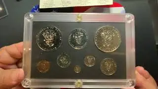 Panama Bank Specimen Set. Few Released Low Mintage coins