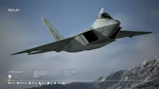 F-22A -Mobius 1- -- Ace Combat 7 Campaign Run - 30th Anniversary Edition (Mission 11)