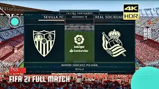 FIFA 21 Sevilla vs Real Sociedad- La Liga PS5 Gameplay 4K HDR 60FPS