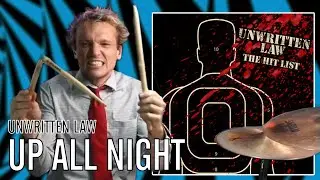 Unwritten Law - Up All Night | Office Drummer [First Time Hearing]