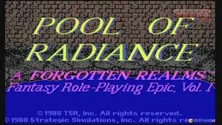Pool of Radiance (PC, 1988) - Video Game Years History
