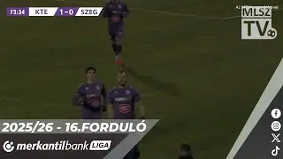 Kecskeméti TE - Szeged-Csanád Grosics Akadémia | 4-0 (1-0) | Merkantil Bank Liga NB II. |16. forduló