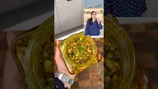 Green Chilli Ginger Garlic ka chatpata Achar /pickle recipe bahot hi tasty #youtubeshorts #shorts