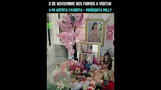 Visitando a MU&Ntilde;EQUITA MILLY.  #peru #musicaperuana #bolivia