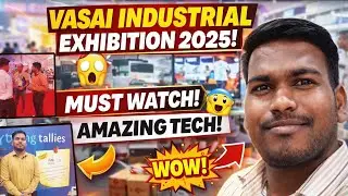 Ye Kon aa Gaya ? 😱| Industrial Exhibition Vlog Vasai 2025 😍 - VLOG 13