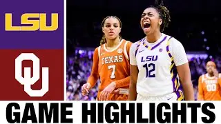 #6 LSU vs #13 Oklahoma Highlights | Women's Basketball | College Basketball 2025