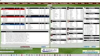 APBA Baseball for Windows | ATG Atlanta Braves v. ATG New York Giants |Harwell Call The Game