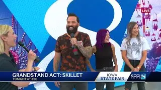 Grandstand Act Skillet talks to KCCI ahead of concert