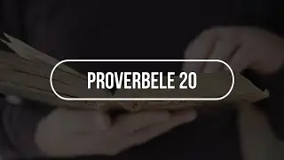 Proverbele 20