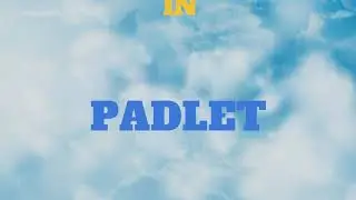 Publish in Padlet