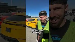 I found the cheapest Lamborghini Urus in the USA! 🇺🇸😱 #lamborghini #copart #crash #urus