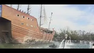 Pirate-Themed Show with Water Powered Jet (Fly Board)