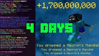 How I got a HYPERION in ONLY 4 DAYS | Hypixel Skyblock