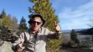 Klamath Falls hiking - bear wallow - information to summit overlook - Klamath lake