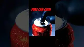 Ice-Cold Soda Can Opening ASMR 🧊 Clean PSSSHT | #satisfying #oddlysatisfying #shortsfeed #asmr
