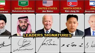 World Leaders Coolest Signature From Different Countries