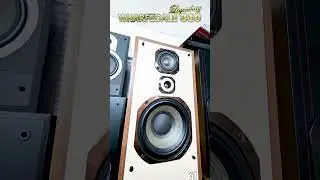 Vintage Wharfedale 310 Speaker System Circa 1982 Vintage Hifi 150 Watts Power RARE #wharfedale