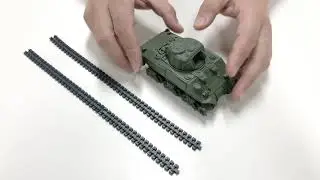 Foldable M4 sherman tank print on Prusa