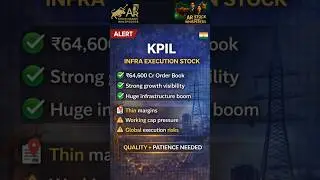 KPIL Stock 🚧 Massive ₹64,000 Cr Order Book | Infra Execution Play Explained