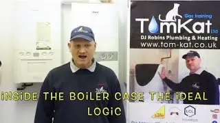 IDEAL LOGIC COMBI inside the boiler casing do a full review and strip down of the ideal logic range