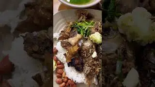 Rice dish of Vietnamese common folks - Cơm trưa b&igrave;nh d&acirc;n